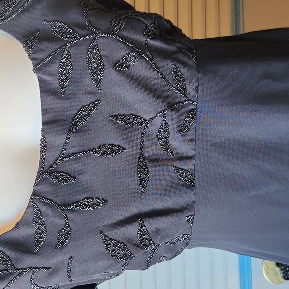 Vintage Black New Image Beaded Gown - Picture 5 of 15